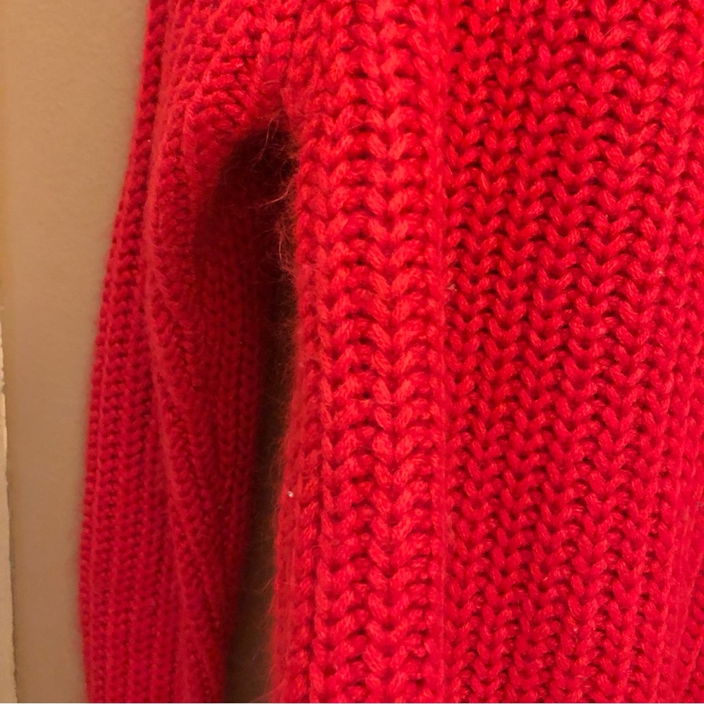 American‎ Eagle Jegging Sweater Red Medium - Picture 5 of 5